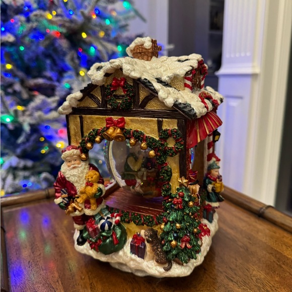 Christopher Radko Festive Toy Shop Snowglobe - Picture 5 of 5